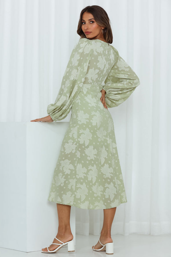 Hello Party Beyond The Limit Maxi Dress Green