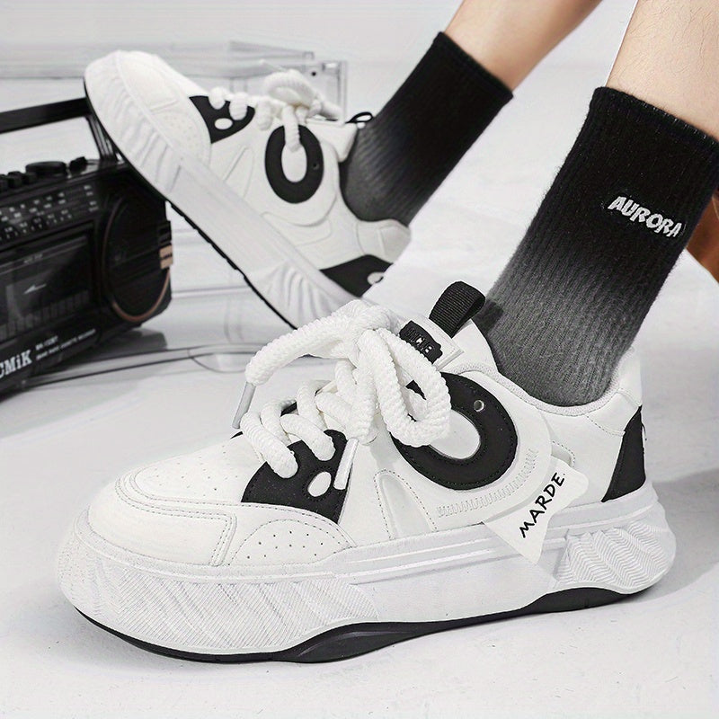 Trendy Skate Shoes, Wear-resistant Non Slip Versatile Shoes